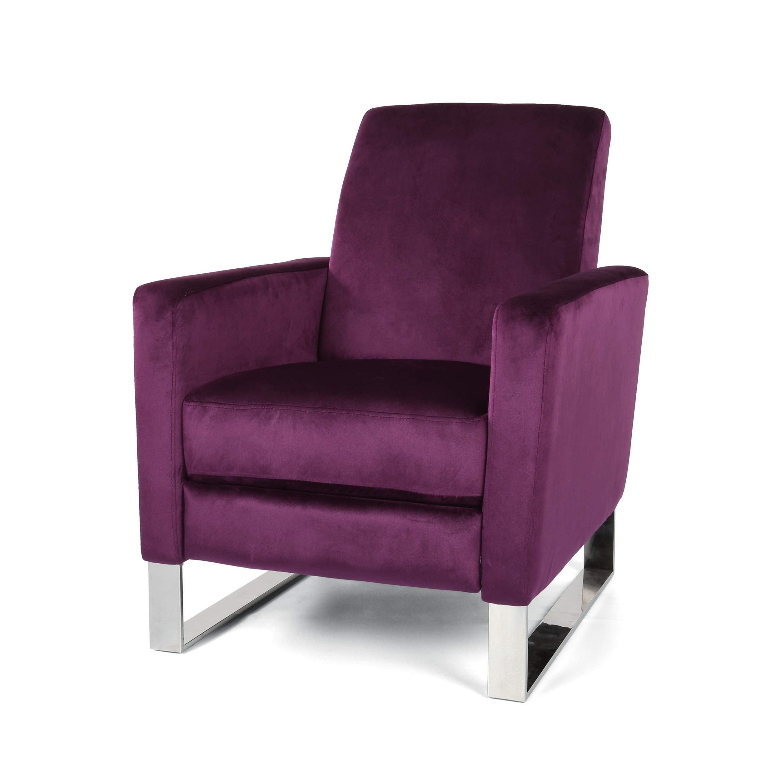 Modern Glam Push-Back Recliner