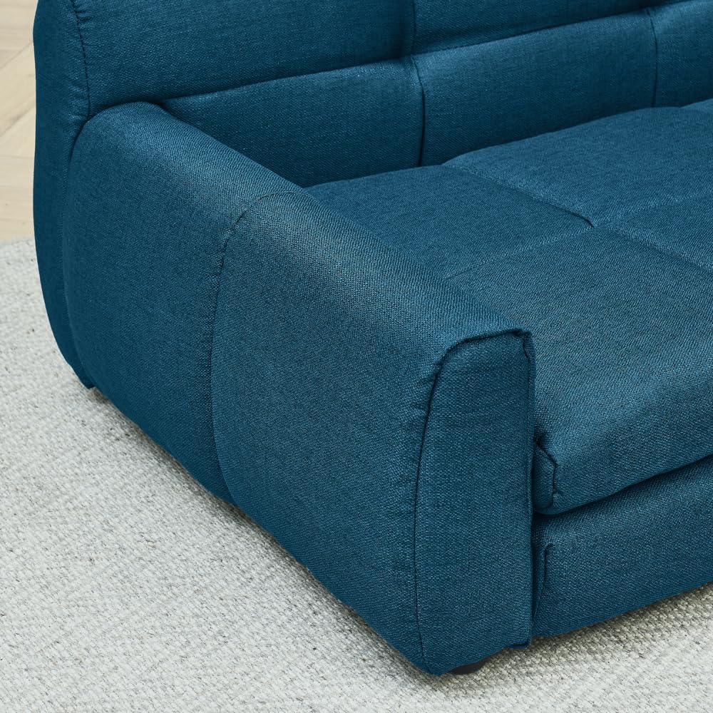Modern Dog Sofa Bed with Armrests and Backrest