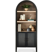 72-Inch Tall Arched Pantry Cabinet with Adjustable Shelves