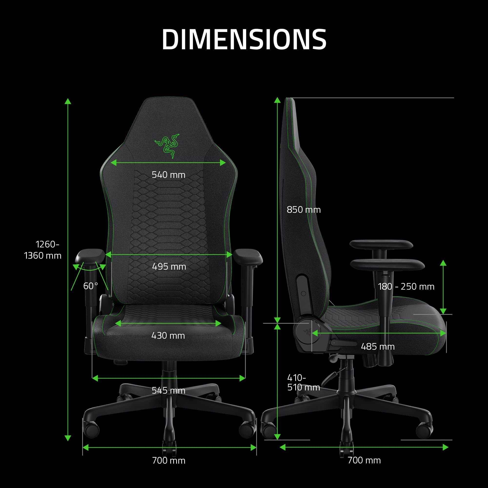 Ergonomic Gaming Chair with Lumbar Support