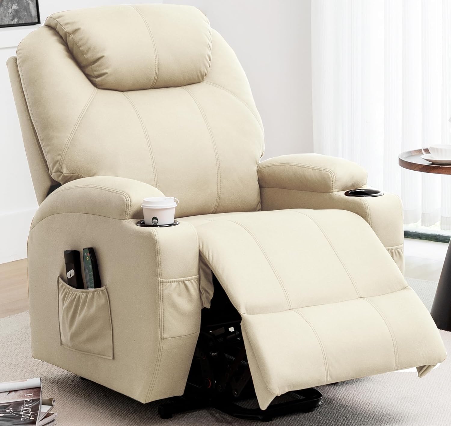 Power Lift Recliner Chair with Massage and Heating