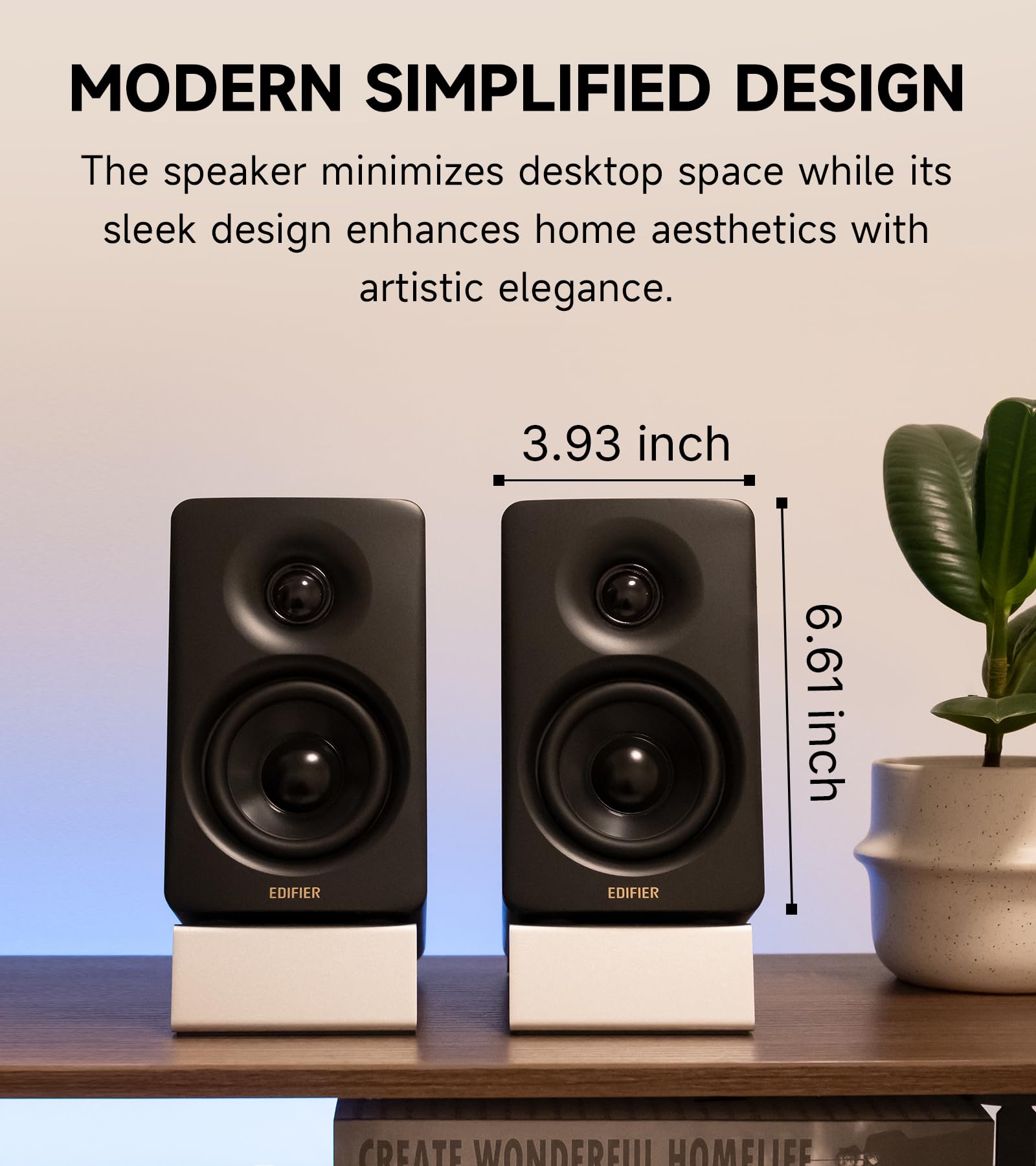 M60 Bluetooth Desktop Speakers with Hi-Res Audio