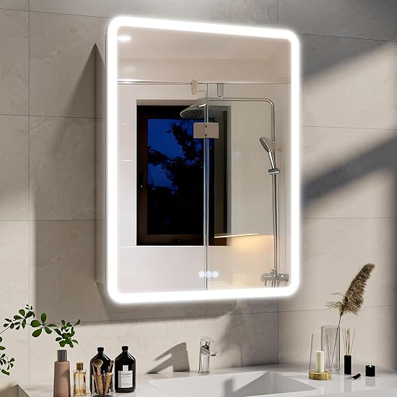36x32 LED Bathroom Medicine Cabinet with Mirror