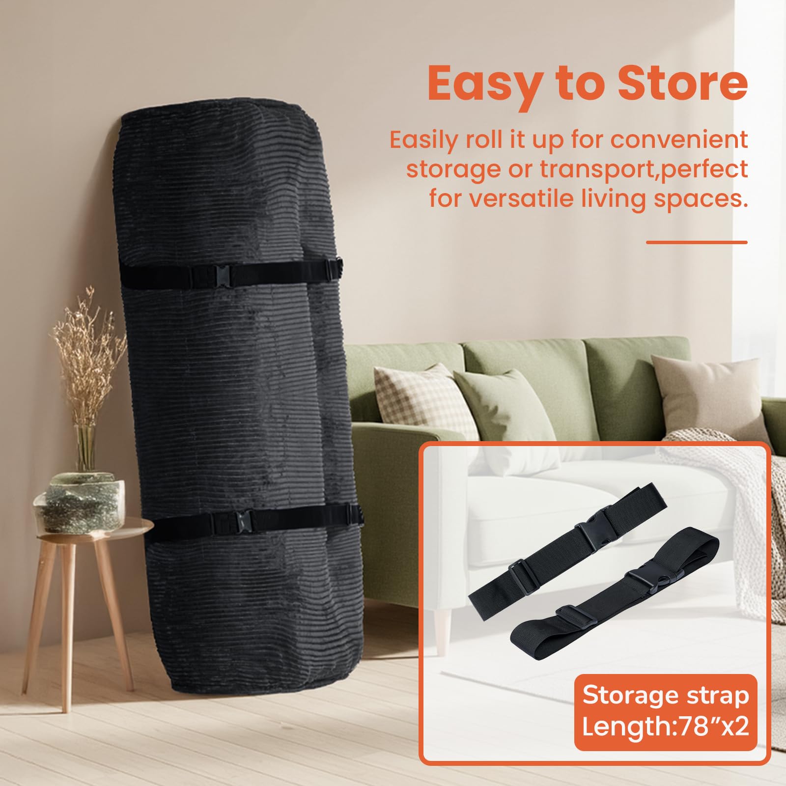 8" Full Size Futon Mattress