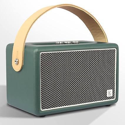 40W Vintage Bluetooth Speaker with Heavy Bass