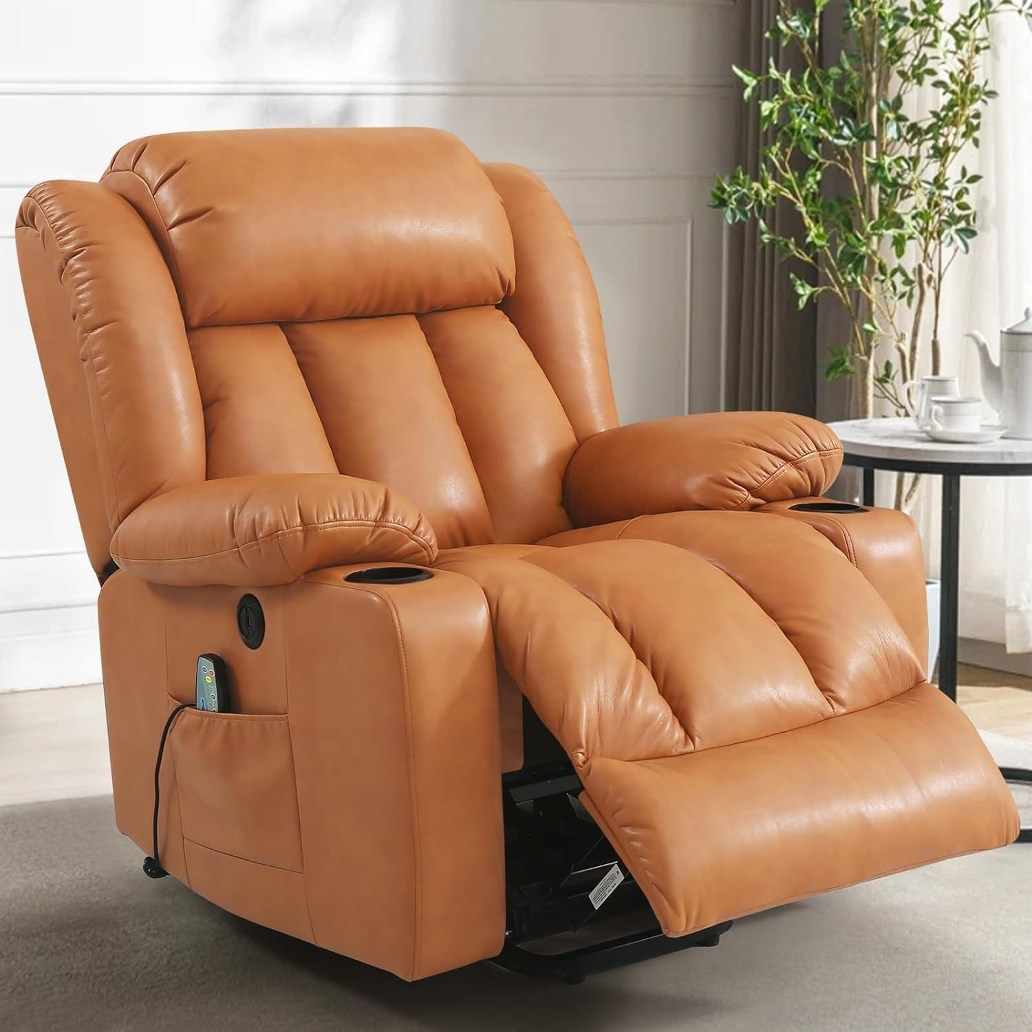 Power Lift Recliner Chair with Massage and Heat