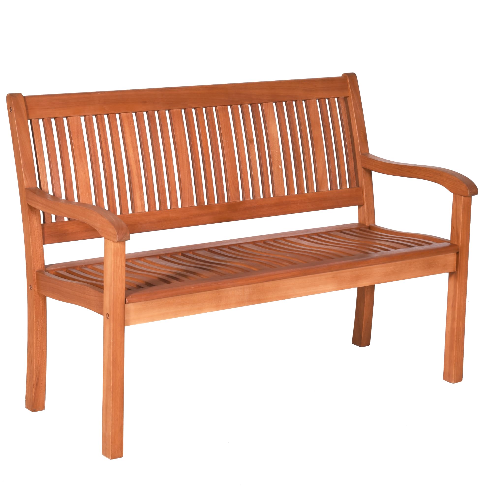Outdoor Wood Garden Bench 50"W