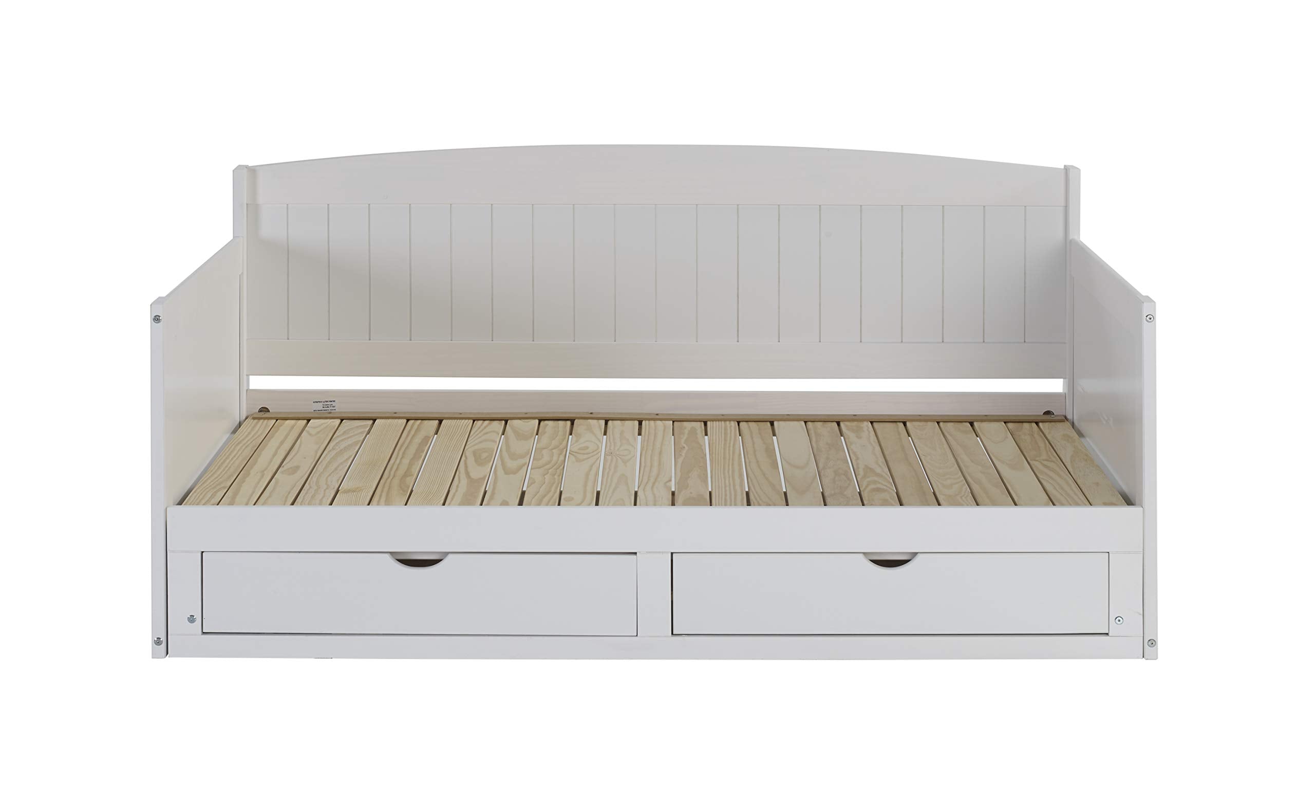 Harmony Twin to King Daybed with Pop Up Trundle and Storage Drawers