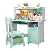 Kids Desk and Chair Set with Storage