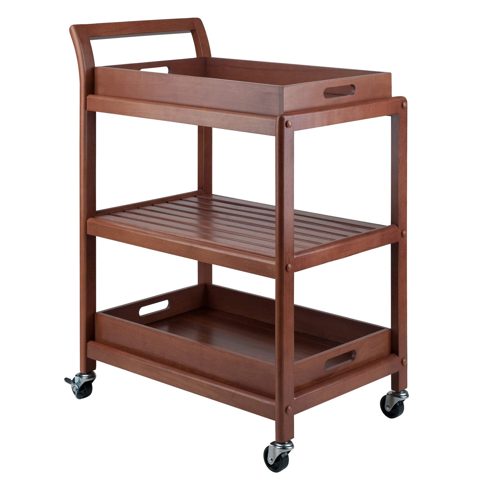 3-Tier Serving Cart with Wheels
