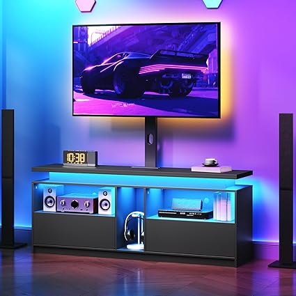 TV Stand with Mount for 75 Inch TV