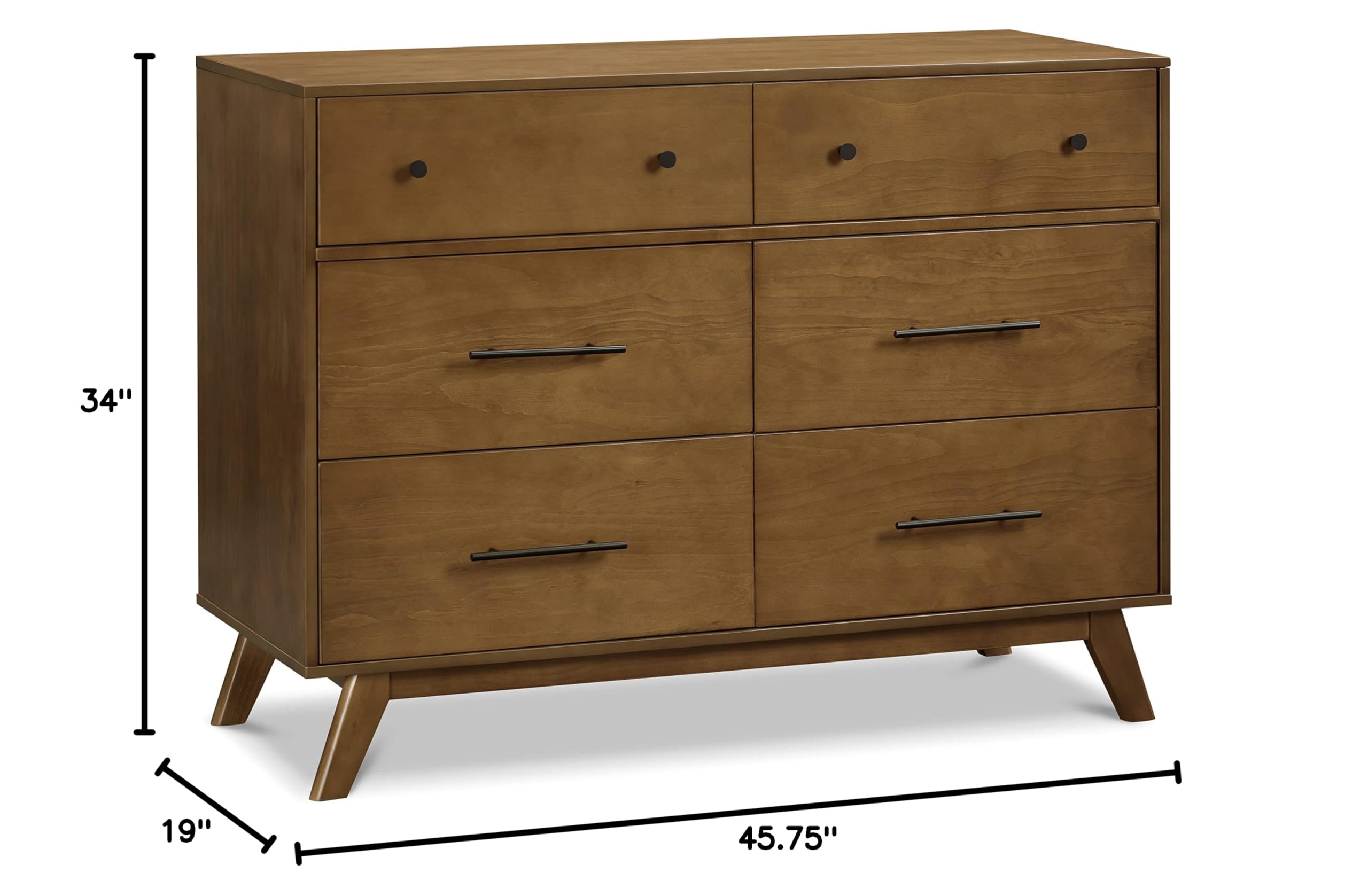 Otto 6-Drawer Baby Dresser - GREENGUARD Gold Certified