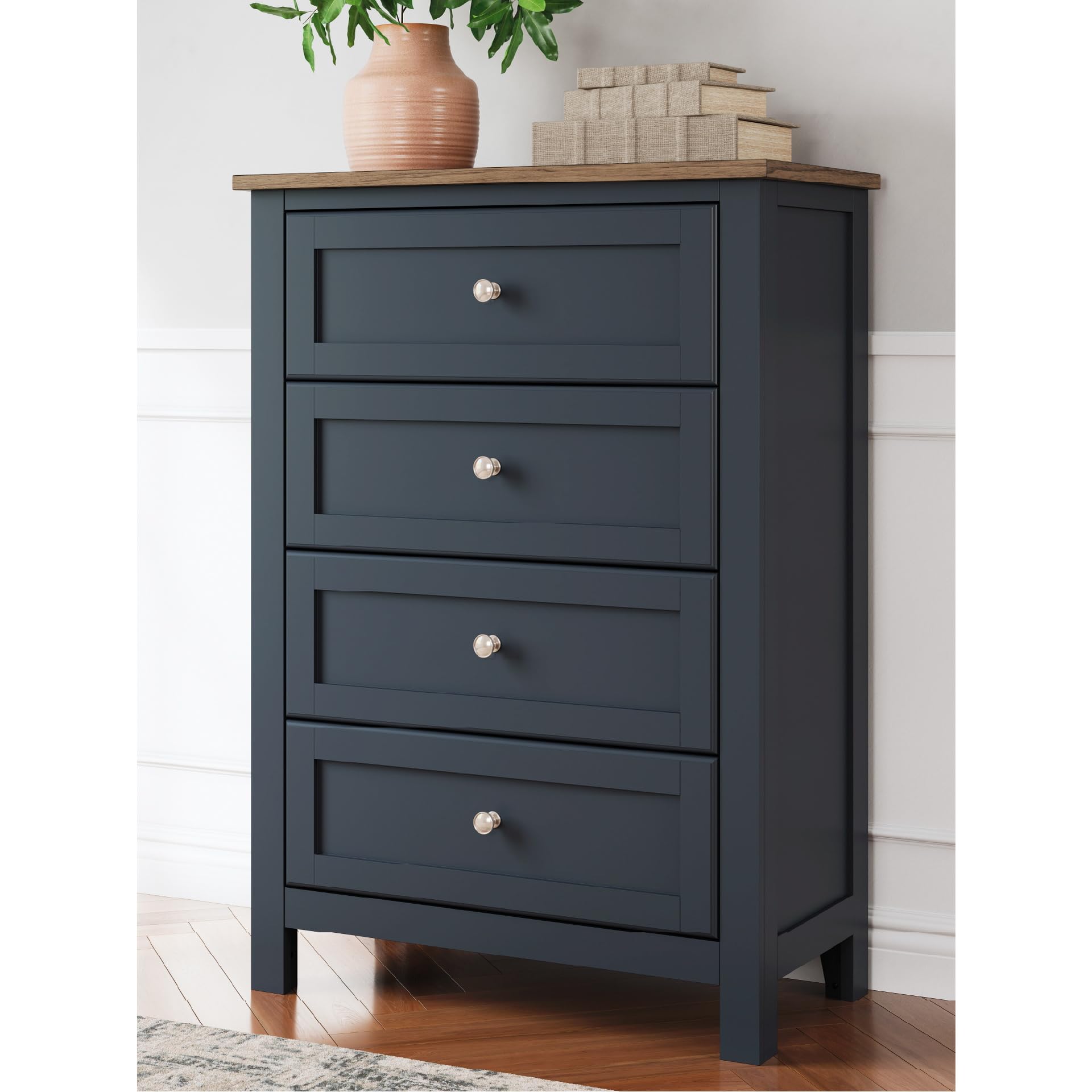 4-Drawer Shaker Chest