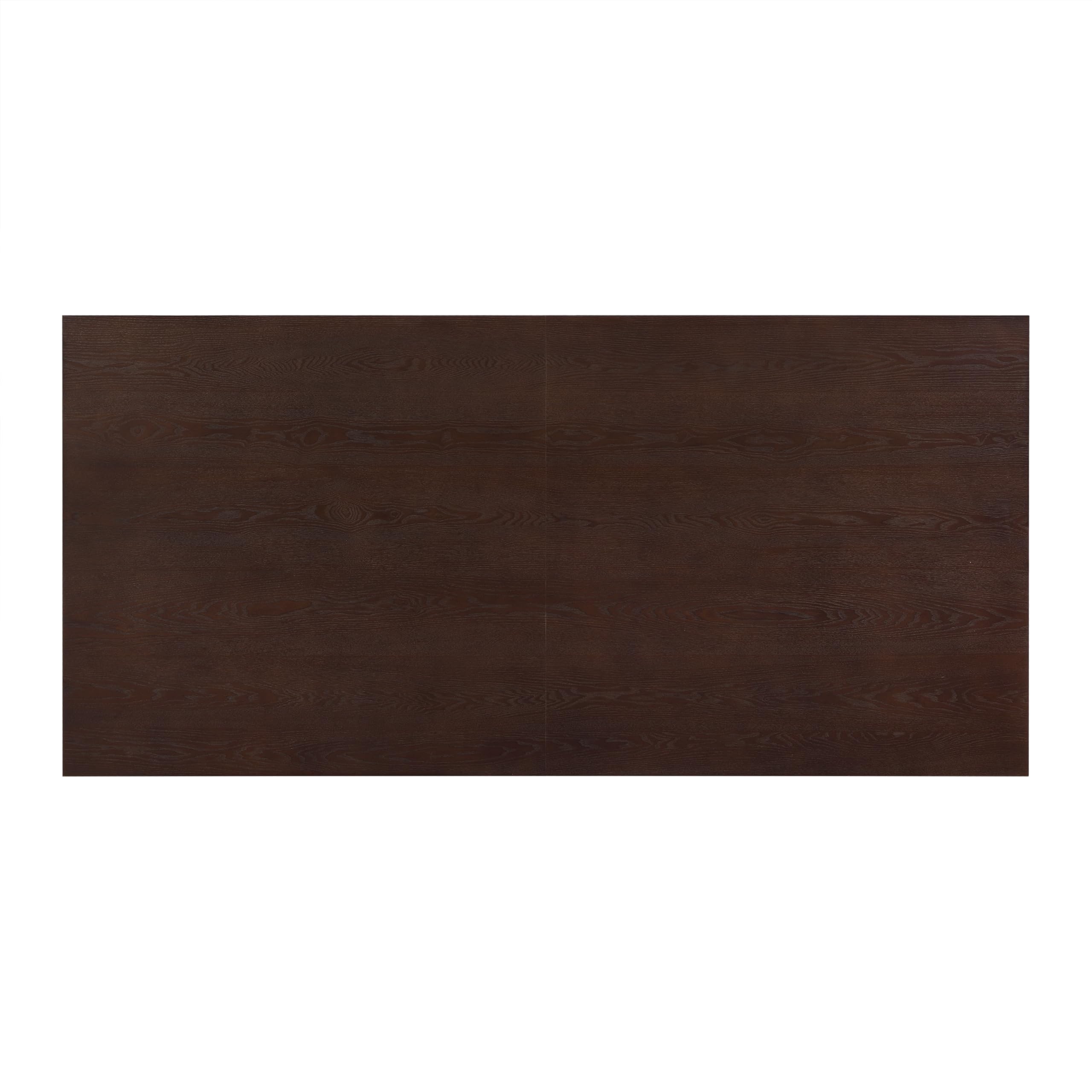 82 Inch Wooden Dining Table for 6-8 People