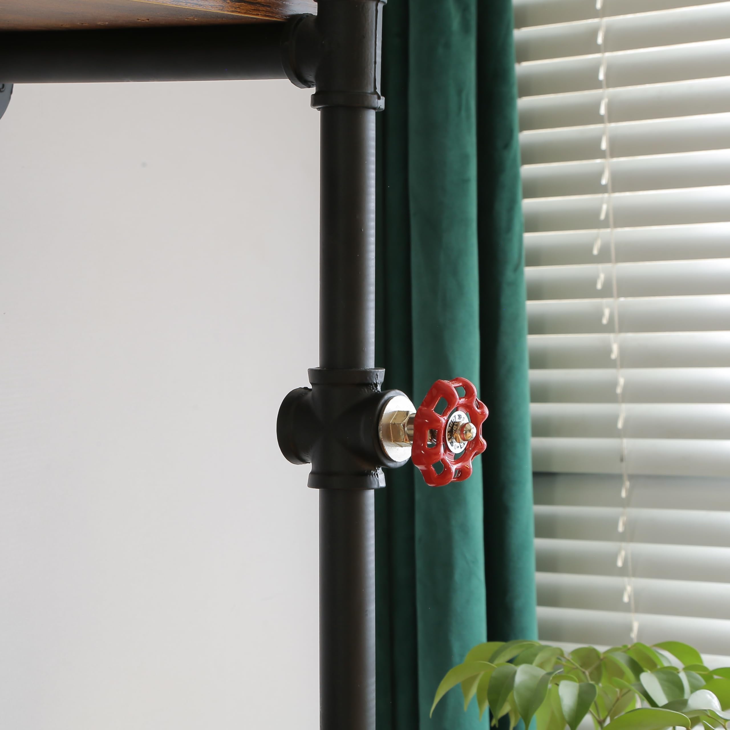 Wall Mounted Wine Rack 2 Tier with Glass Holder