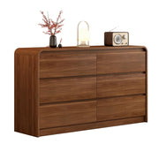 6 Drawer Dresser with Curved Anti-Collision Design