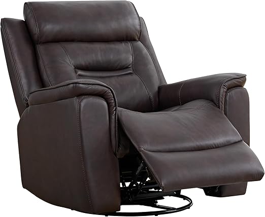 Swivel Recliner Chair with Adjustable Backrest