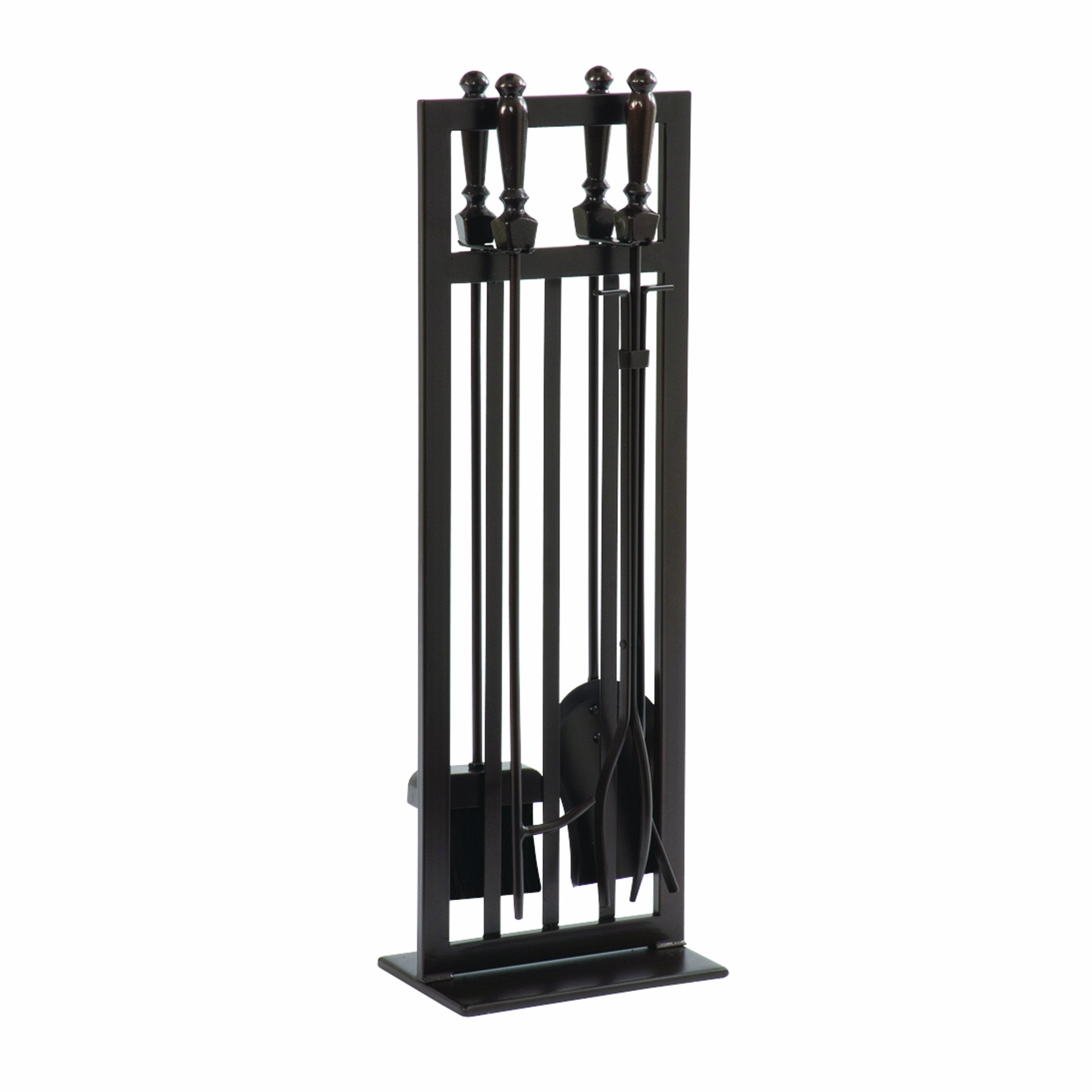 Mission Style 5-Piece Fireplace Toolset