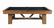 8' Slate Pool Table with Solid Hardwood Frame