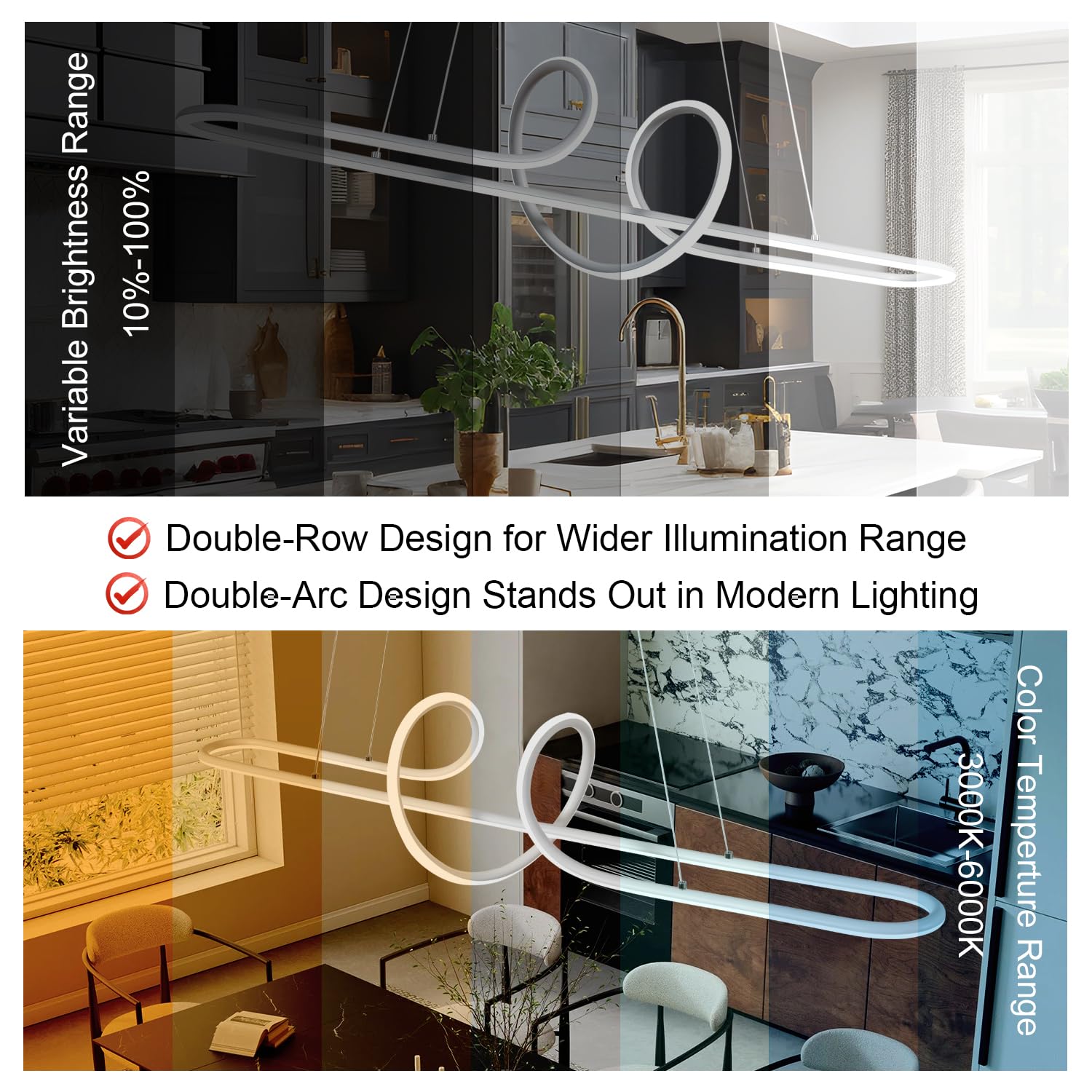 LED Pendant Light for Kitchen Island