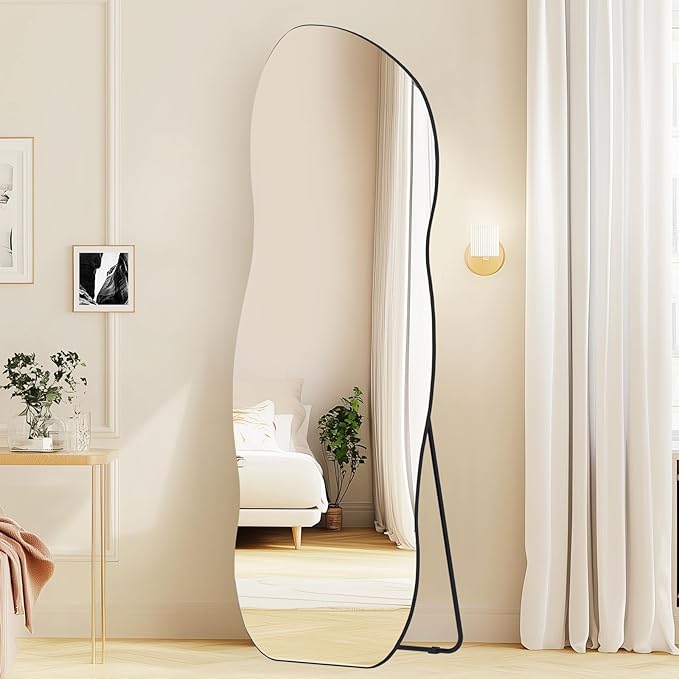 Full Length Irregular Wave Mirror 63x24