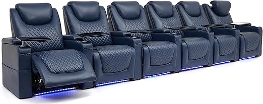 Home Theater Seating with LED Lighting
