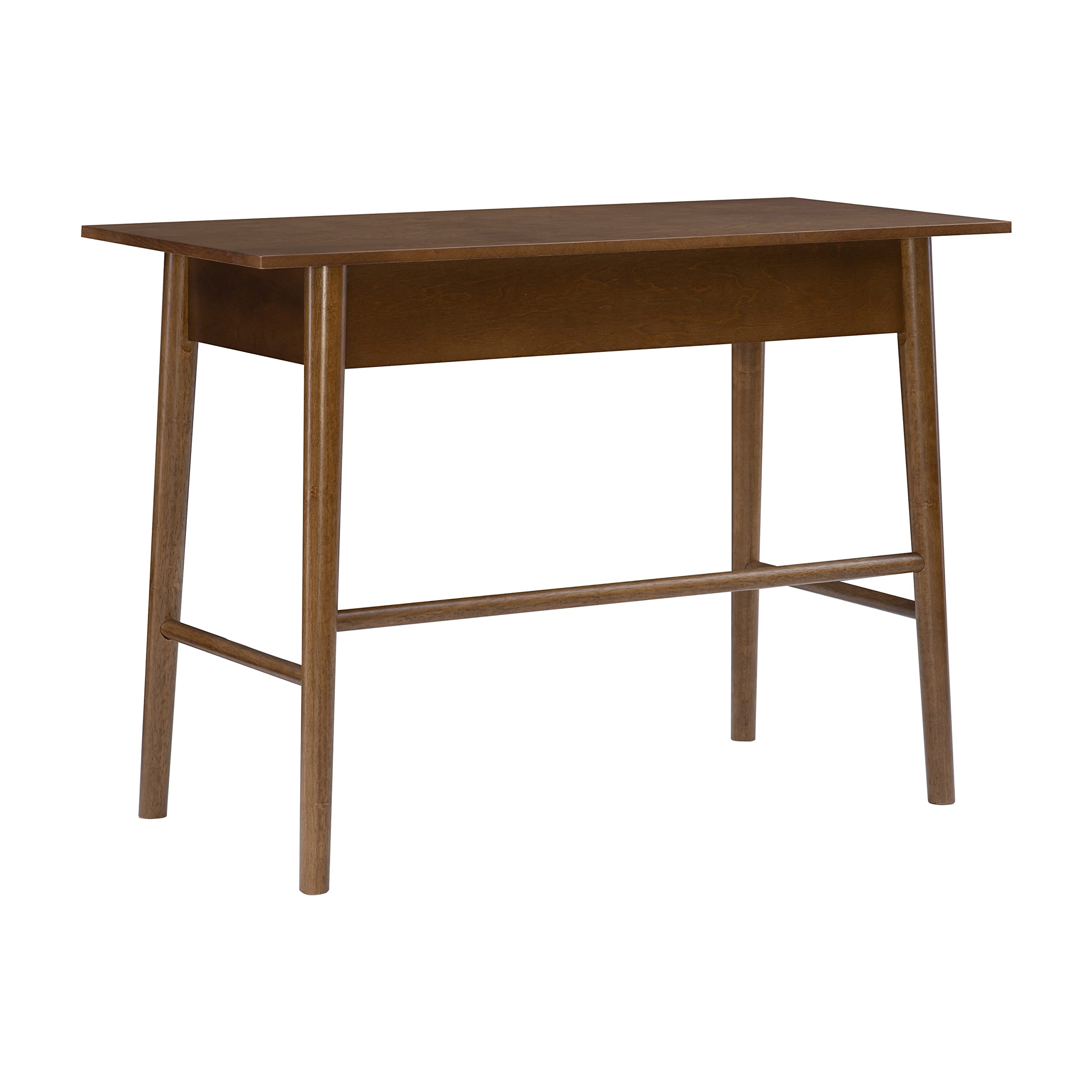 Mid-Century Walnut Desk with Drawer