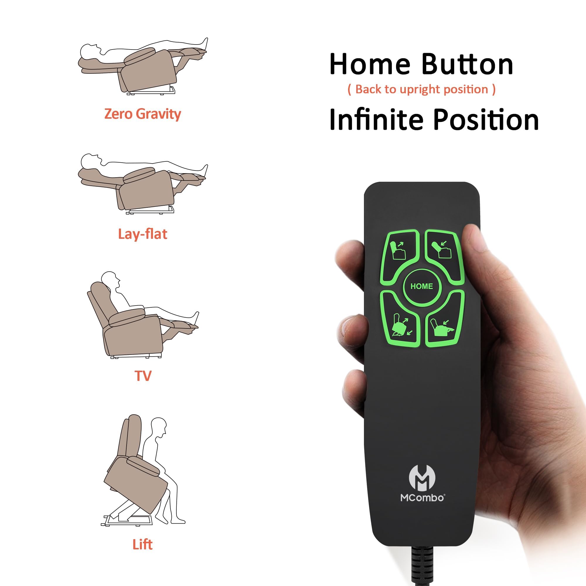 Power Lift Recliner Chair for Elderly