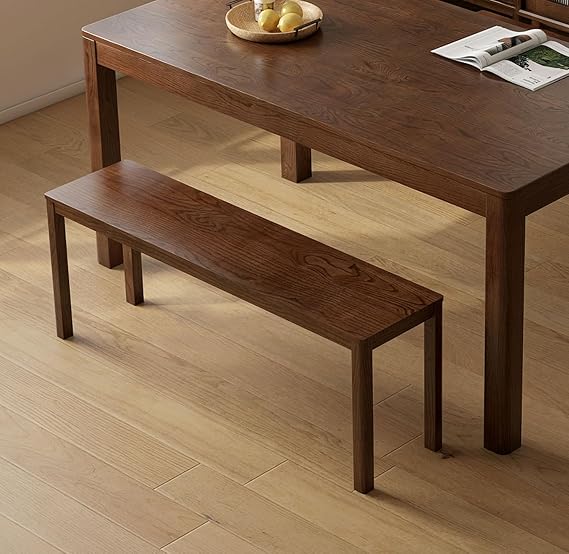 Solid Oak Dining Bench