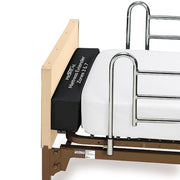 Hospital Bed Mattress Extender with Adjustable Entrapment Prevention