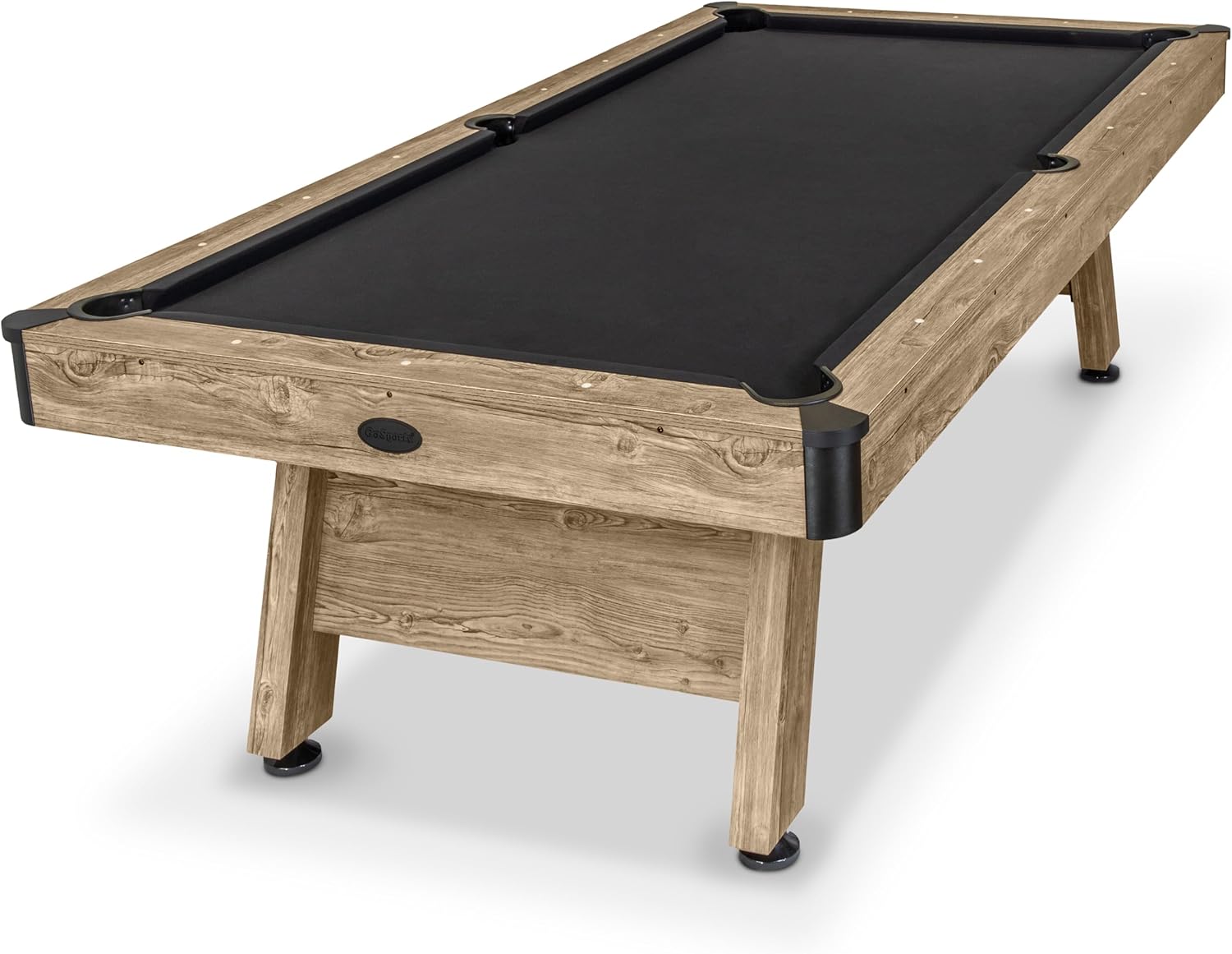 7 ft Pool Table with Wood Finish