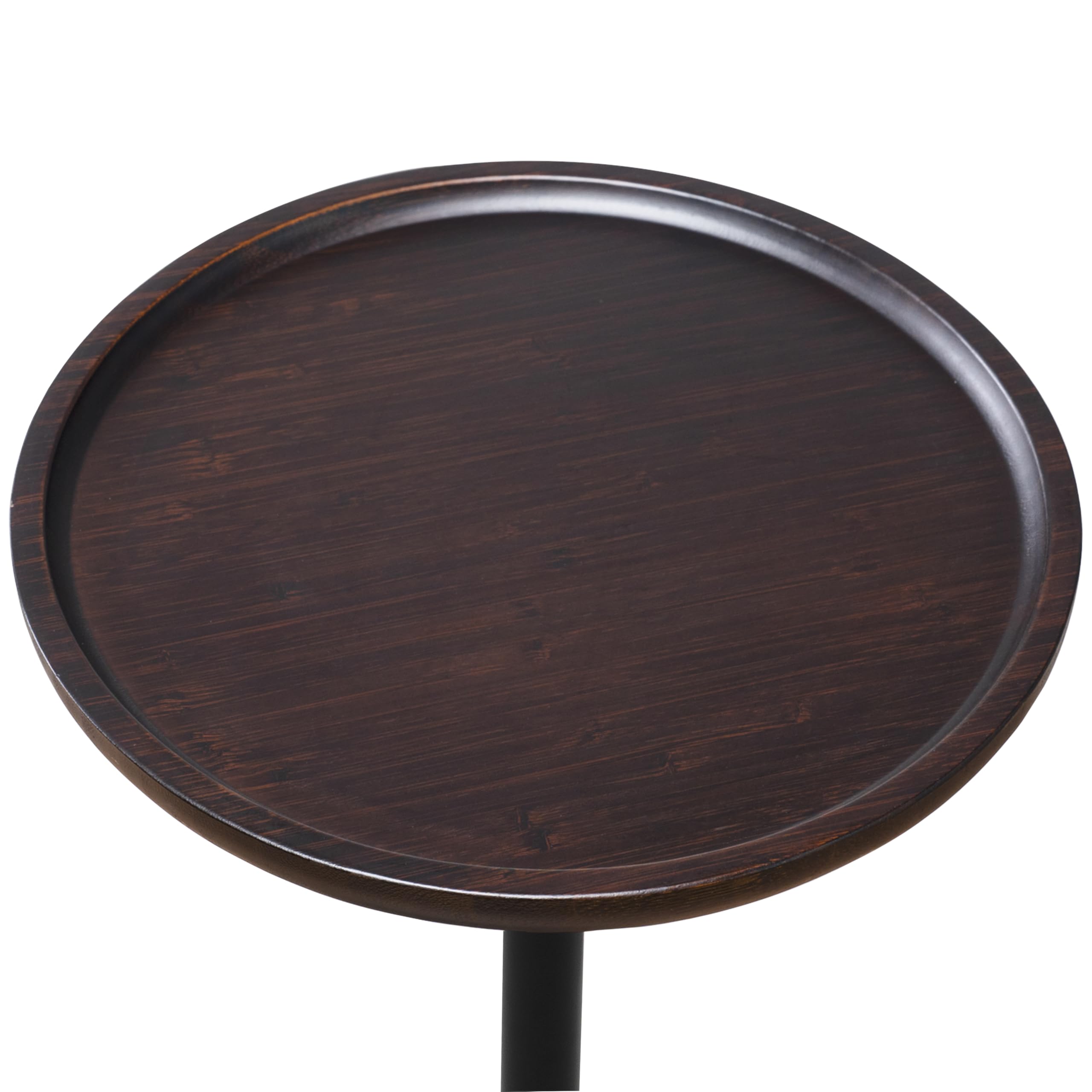 Freestanding Coat Rack with Table and 6 Hooks