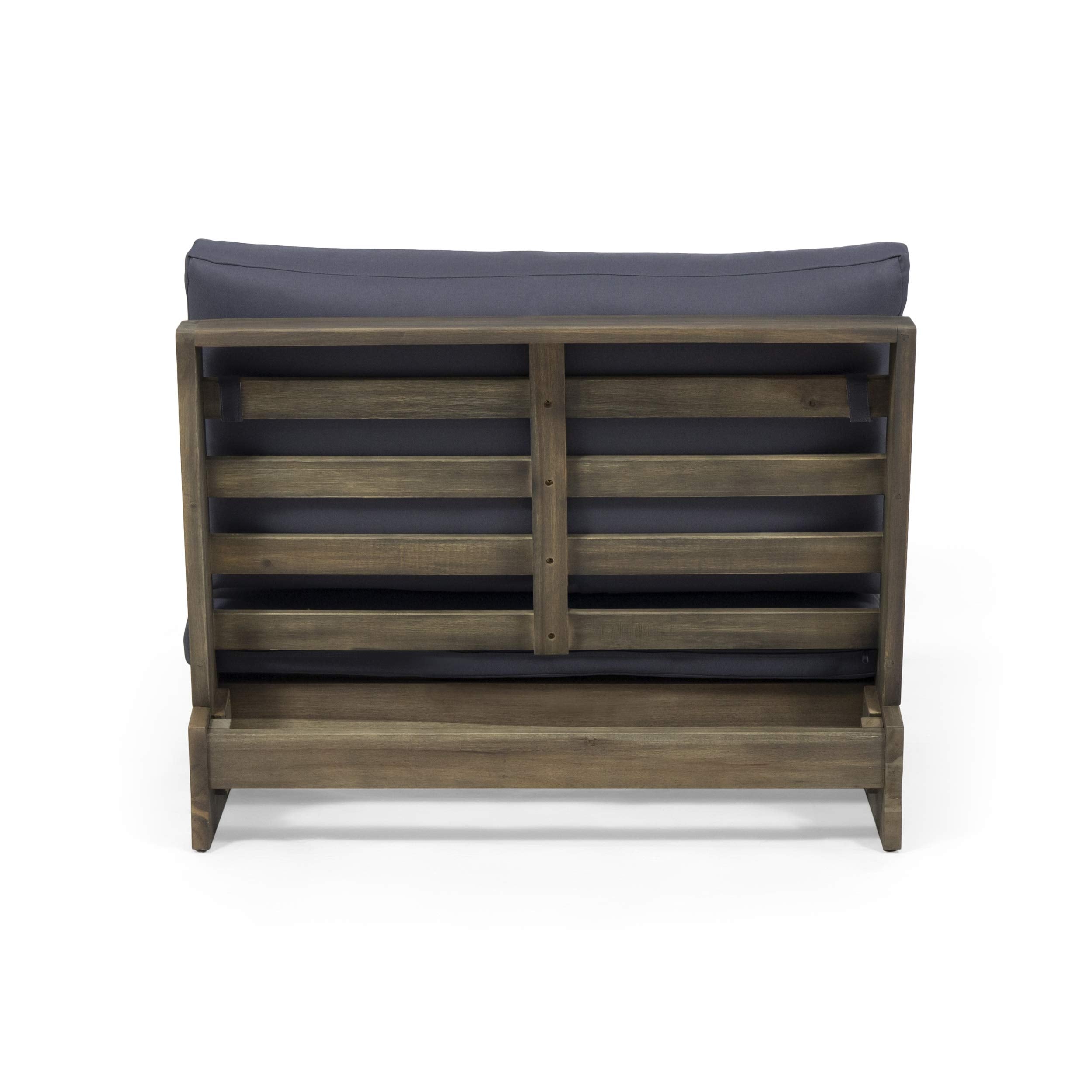 Sherwood Outdoor Club Chair with Cushions - Acacia Wood