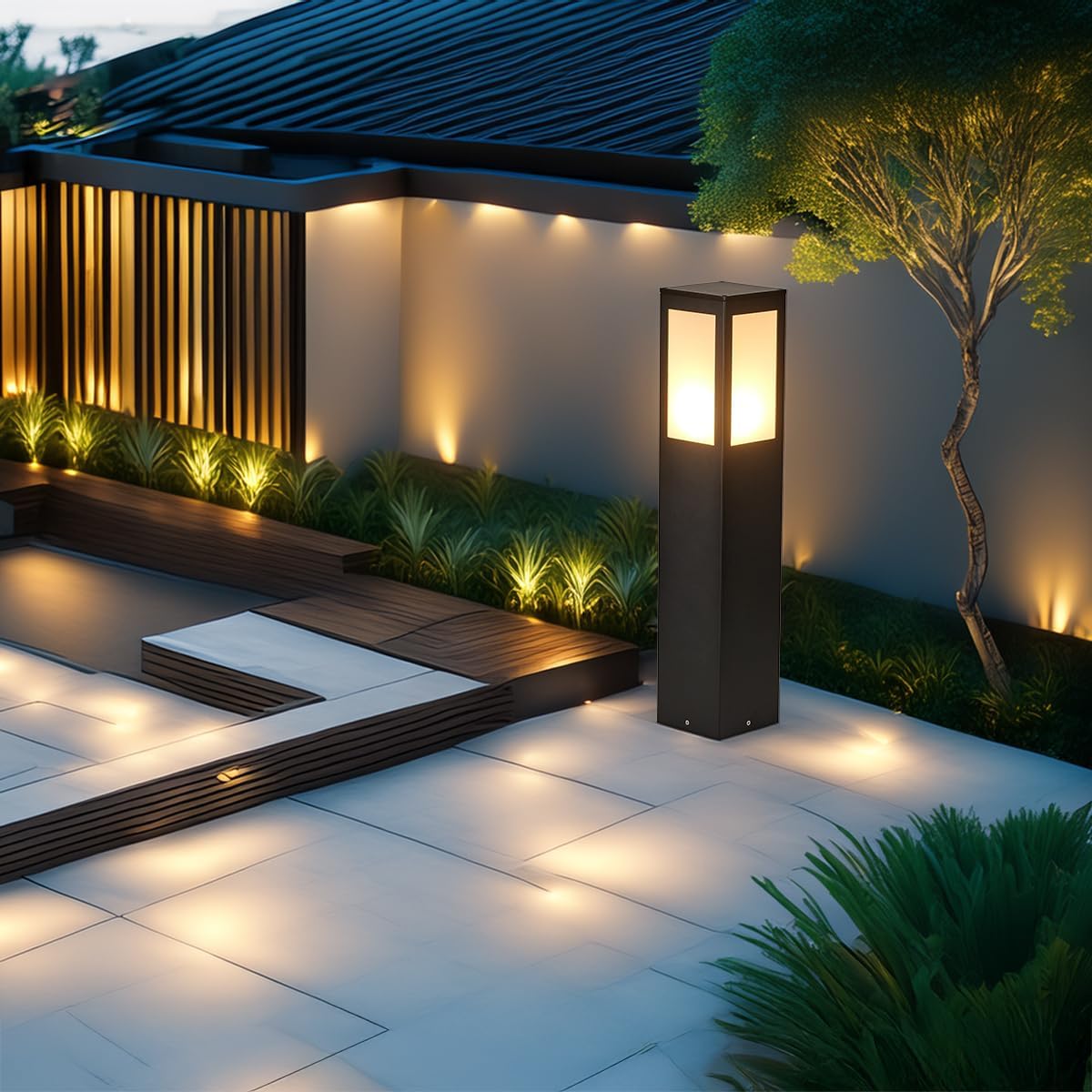 LED Outdoor Path Light 24 Inch