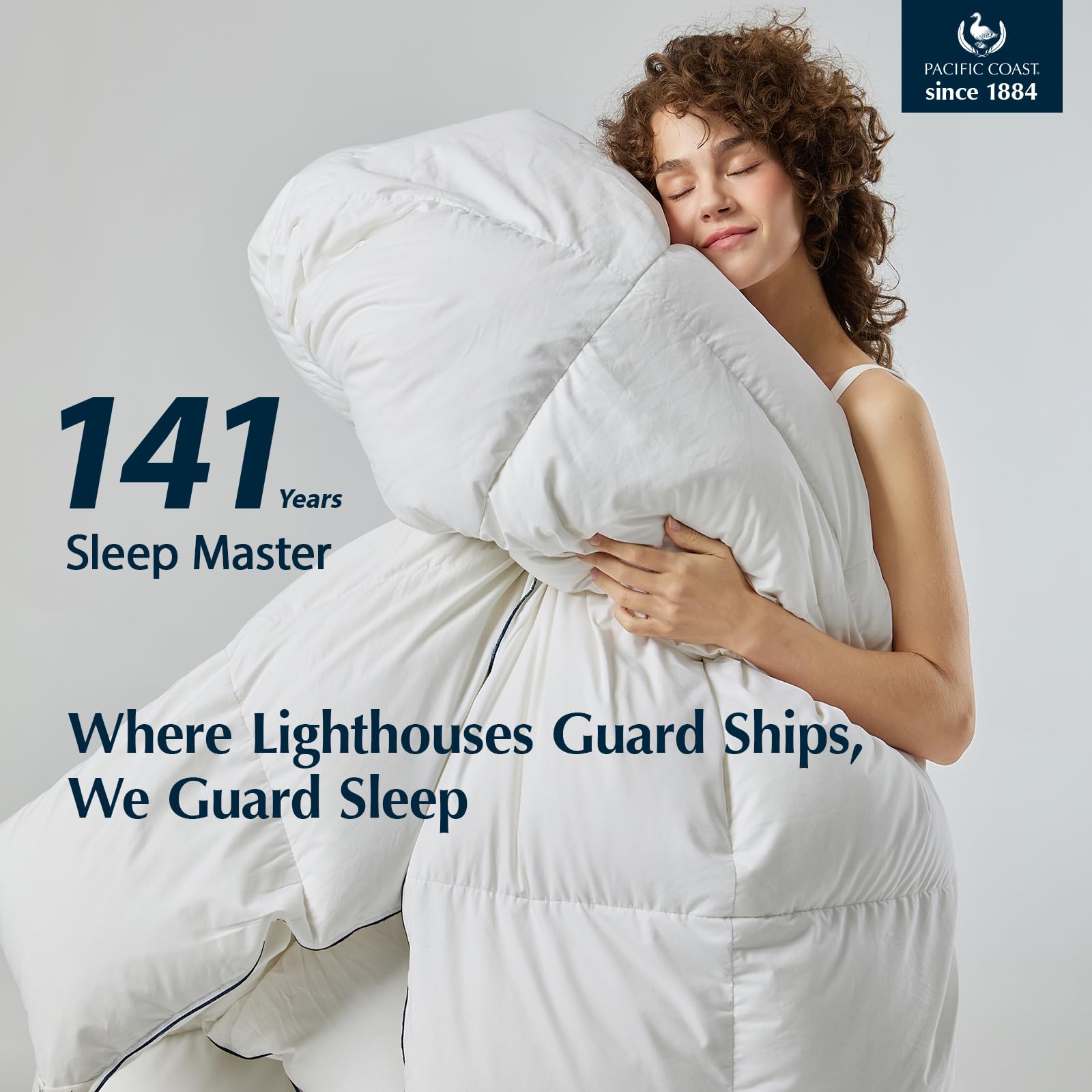 King Size White Goose Down Comforter