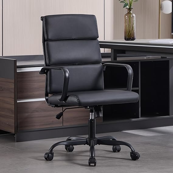Ergonomic Office Chair - Mid Back Executive Desk Chair