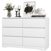 Modern 6 Drawer Dresser with Deep Storage