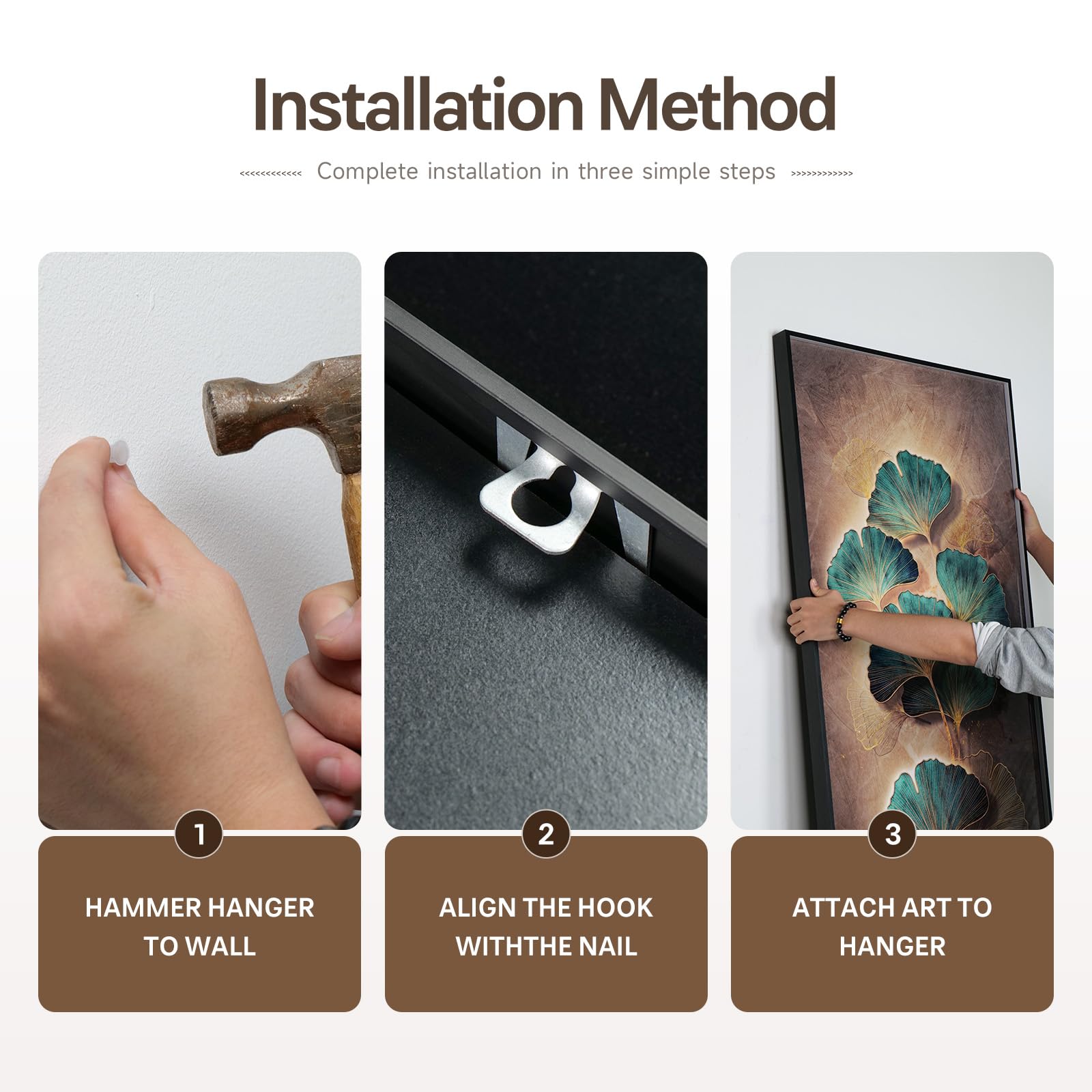 LED Lighted Mountain Wall Art