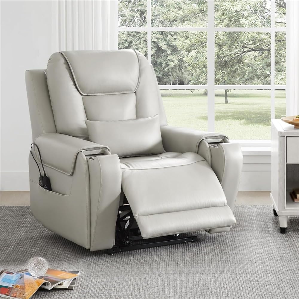 Electric Power Lift Recliner Chair with Heat and Massage