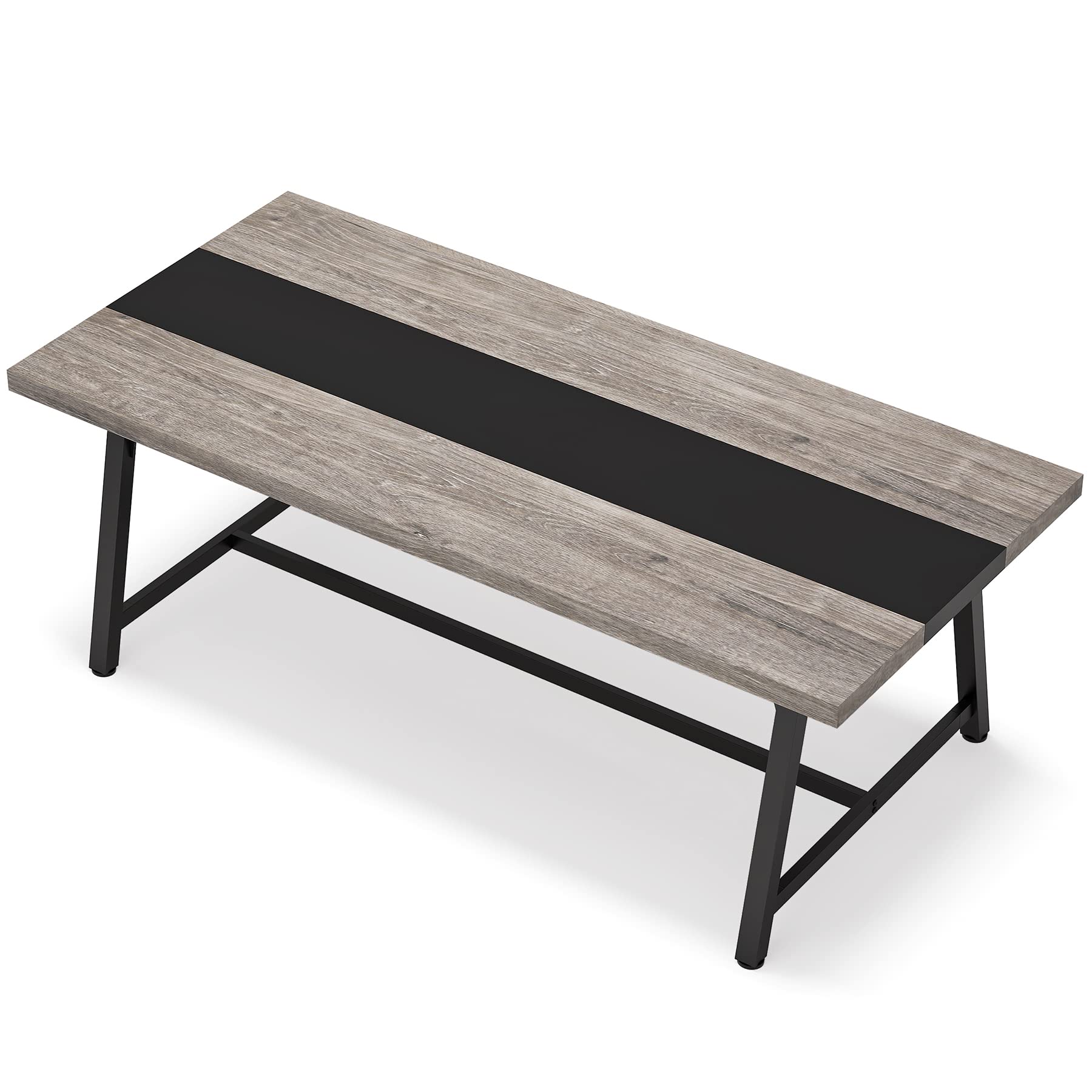 6FT Rectangle Conference Table with Metal Frame