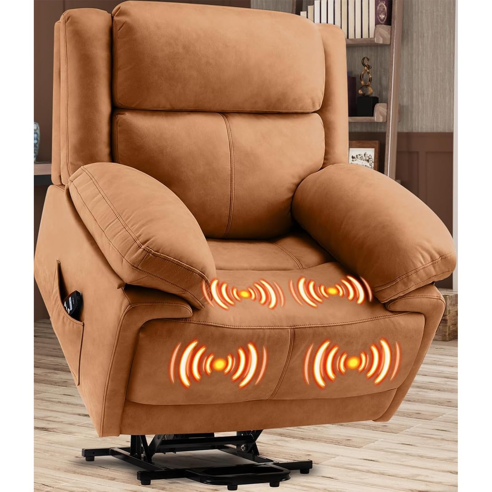 Electric Power Lift Recliner Chair with Massage and Heat