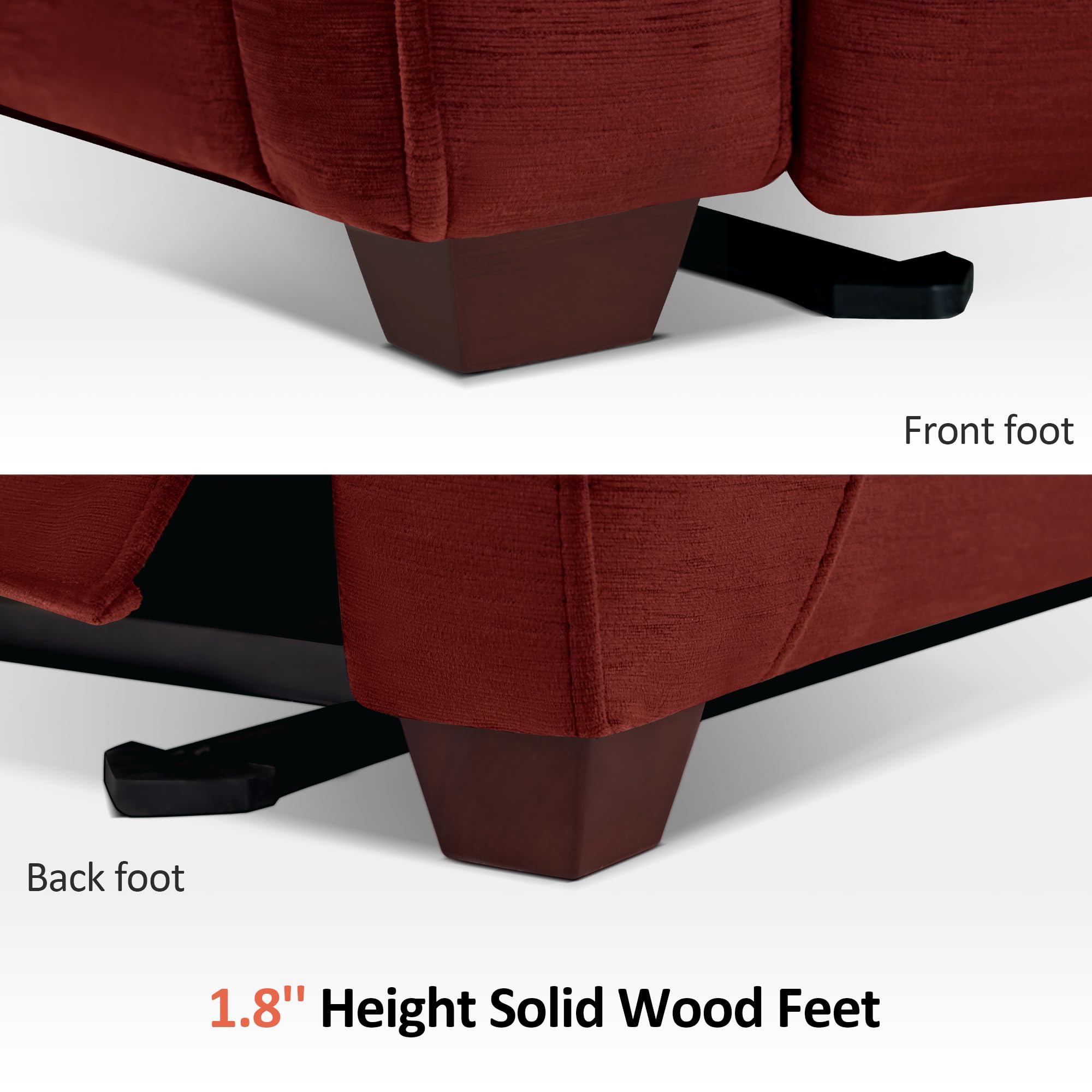 Power Zero Wall Hugger Recliner Chair with Adjustable Headrest and USB Charging
