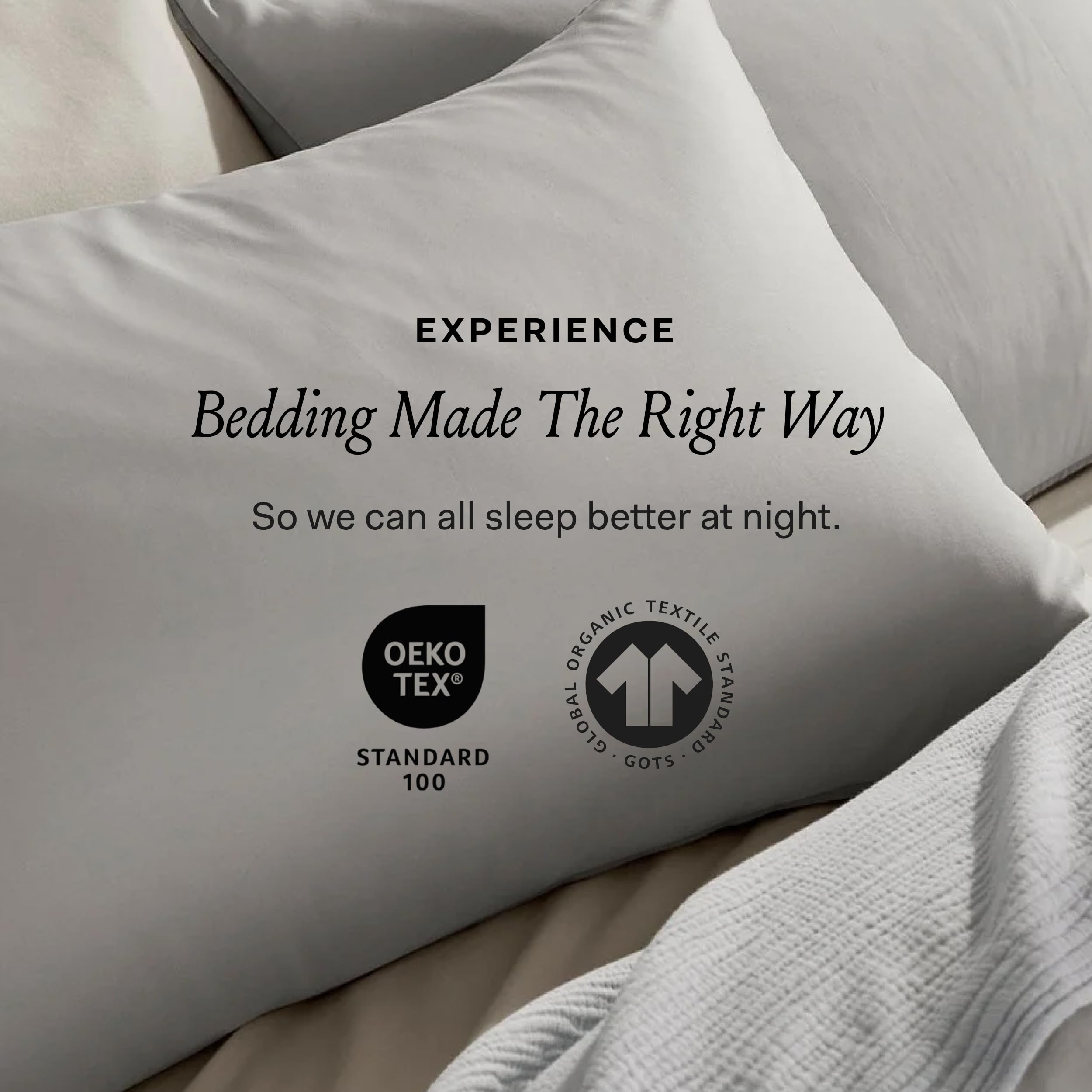 Organic Cotton Comforter Set King 3 Piece