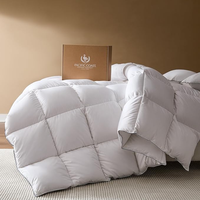 King Size White Goose Down Comforter