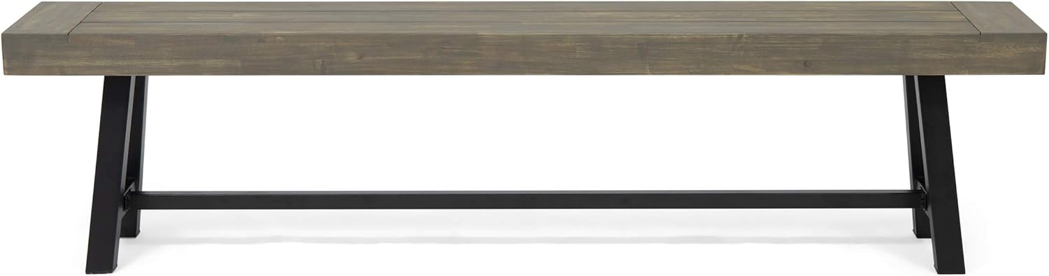 Outdoor Acacia Wood Dining Bench