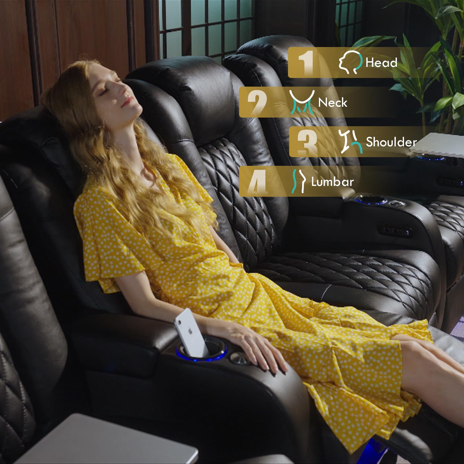 Home Theater Seating Zero Gravity Recliner