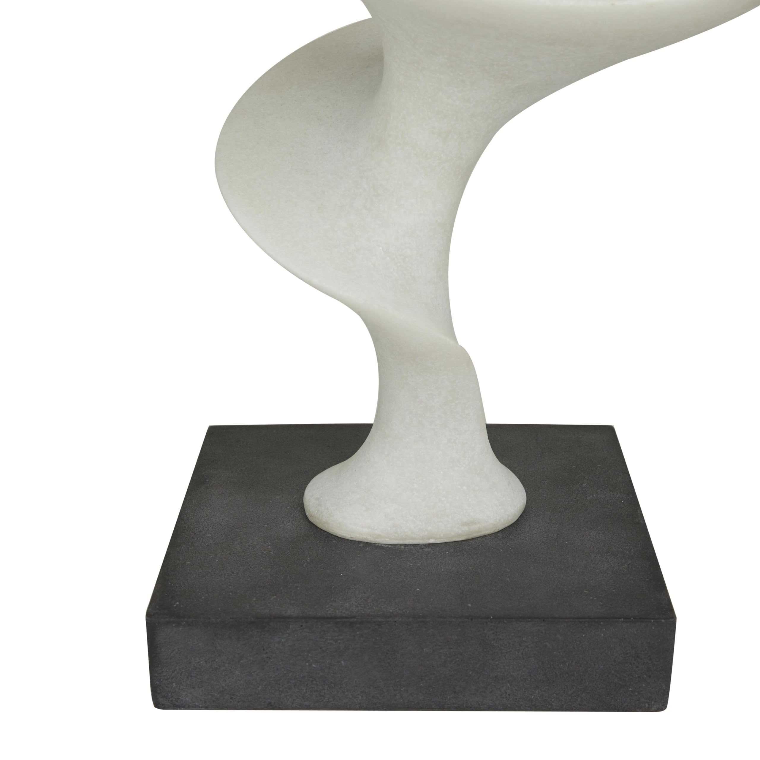 Polystone Abstract Decorative Sculpture 10" x 9" x 28"