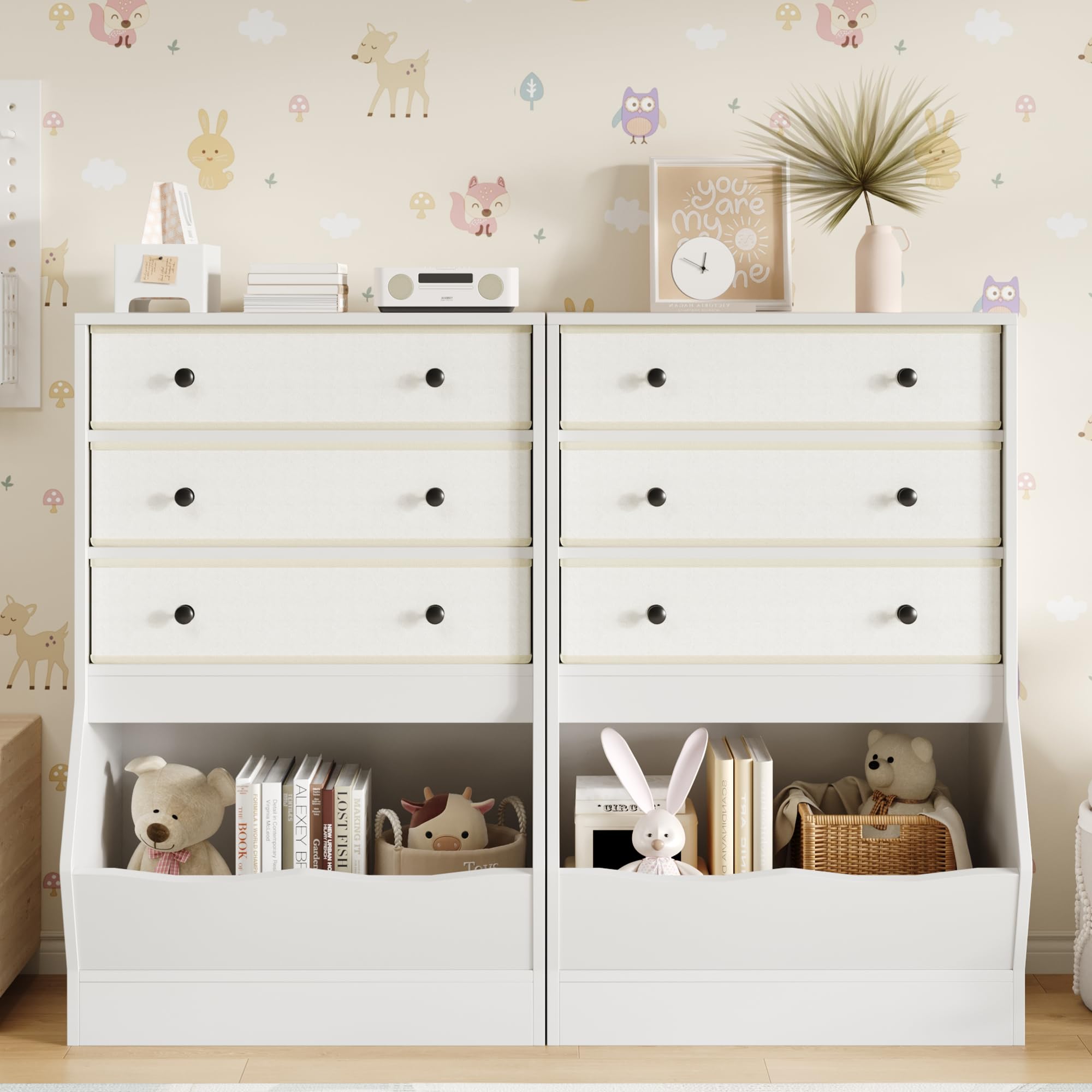 Toy Storage Organizer with Open Cube