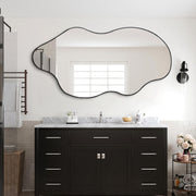 Irregular Wall Mirror 59x30 Large Asymmetrical Full Length