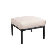 Patio Ottoman Metal Outdoor Footstool